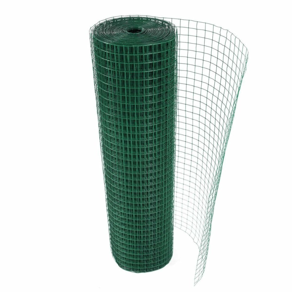 גדר רשת PVC ירוק